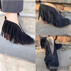 Fringe Booties